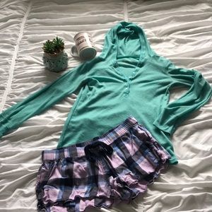 Xhilaration hooded sleepshirt